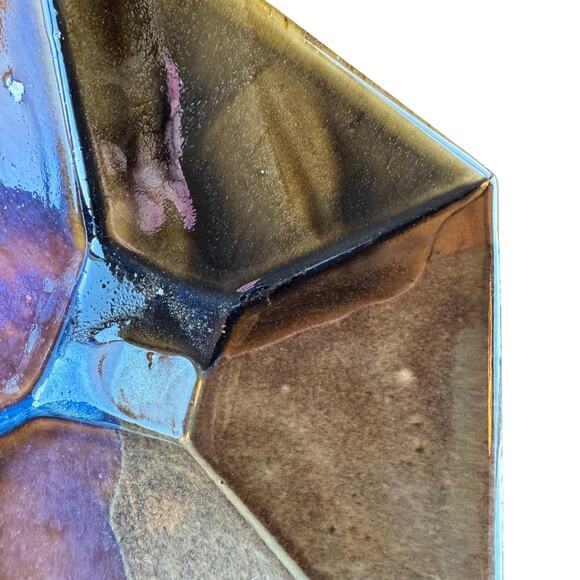 Studio pottery square bowls‎ set of 2 - Picture 10 of 12